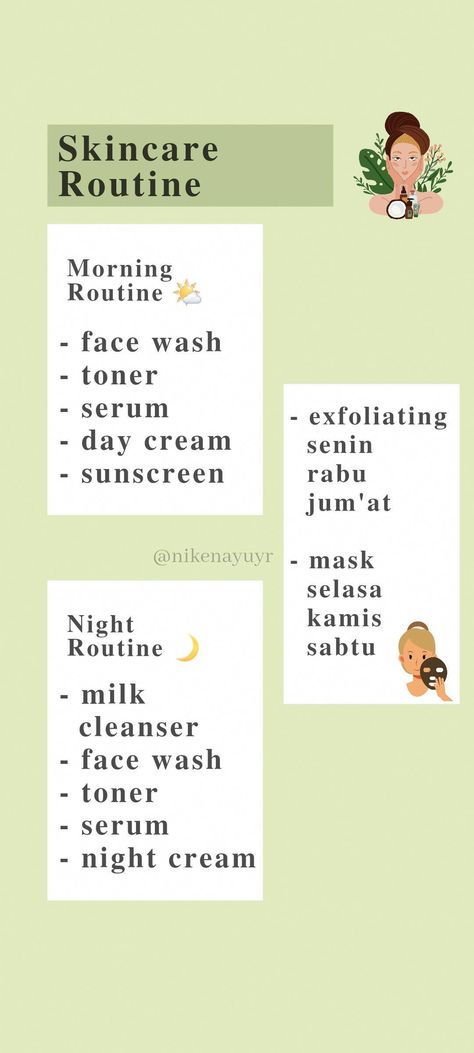 Routine Wallpaper, Day And Night Skincare Routine, Daily Skin Care Routine Steps, Flash Makeup, Day And Night Skincare, Night Skincare Routine, Cushion Makeup, Makeup Cantik, Tutorial Eyeliner