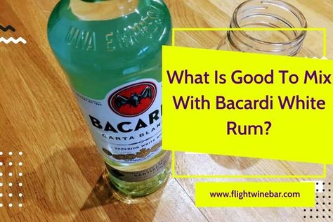 Have you ever wanted to try something different with your favorite Bacardi white rum? Well, you're in luck! Whether it’s an exotic cocktail or a classic twist on Dad's classic Highball recipe, today we'll dive into the world of mixers – what goes well with Bacardi White Rum and how can you use ingredients at home to craft delicious cocktails everyone will love. From simple concoctions like a Cuba Libre, where all you need is cola and lime juice, to more advanced drinks that require some special Drinks With Bacardi, Bacardi Rum Drinks, Bacardi Drinks, Highball Recipe, Bacardi White Rum, Bacardi Mojito, Rum Drinks Recipes, Easy Mixed Drinks, Winter Cocktails Recipes