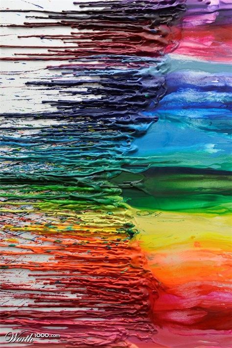 Splash Of Color Crayon Art, Splashed Paint, Melted Crayons, Texture Contrast, Tapeta Galaxie, Rainbow Aesthetic, Paint Colour, Colorful Life, Rainbow Colours