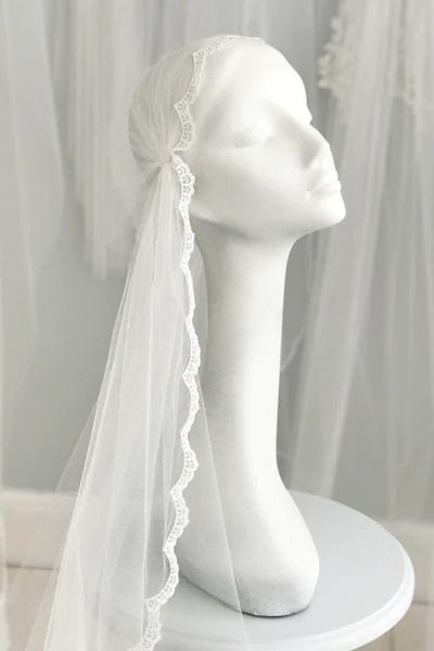 Juliet Cap Wedding Veils | Britten Weddings How To Make A Juliet Cap Veil, Juliette Veil, Juliette Cap Veil, Juliet Veil, Wedding Veil With Lace, Wedding Showroom, Juliet Cap Veil, Bridal Cuff Bracelet, Veil With Lace