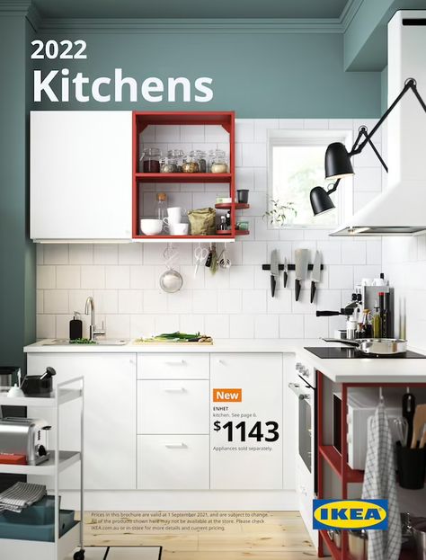 Ikea Kitchen Australia, Dapur Ikea, Home Design Kitchen, Ikea Malaysia, Malm Bed Frame, Ikea Australia, Malm Bed, Built In Shelves Living Room, Home Design Inspiration