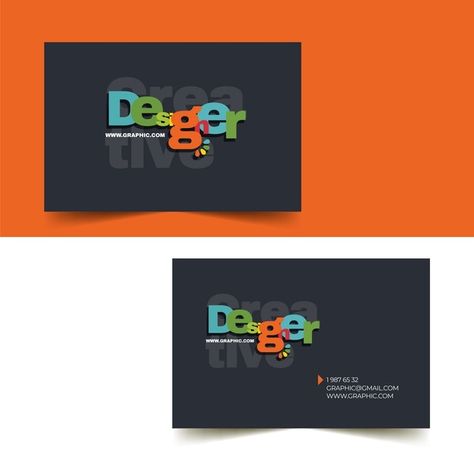 Graphic Designer Visiting Card Ideas, Graphic Designer Visiting Card Creative, Designer Visiting Card, Visiting Card Creative, Graphic Designer Business Card, Graphic Designer Business, Funny Business Cards, Designer Business Card, Business Card Design Black