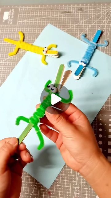 paper crafts creator on Instagram: "use the finished ice cream sticks and twisted sticks to make funny little crocodiles  #kindergartencraft #wasteintotreasure #handmadeproject #diycraft #funwithkids #crocodilecraft #recycledmaterials #creativeideas #stickcraft #craftforkids" Ice Sticks Craft Ideas For Kids, Ice Cream Stick Crafts For Kids, Crocodile Crafts For Kids, Ice Stick Craft, Ice Sticks Craft Ideas, Ice Cream Paper Craft, Ice Cream Stick Art, Crocodile Craft, Ice Cream Stick Craft