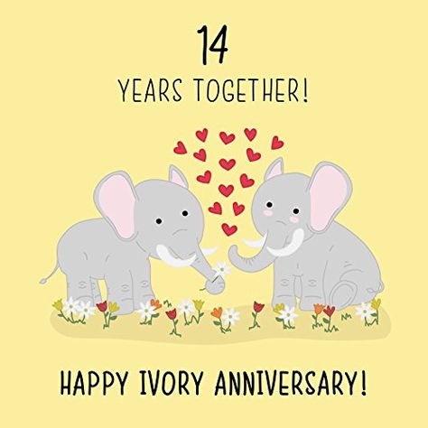 Happy 14th Anniversary, 15 Year Wedding Anniversary, Anniversary Wishes For Friends, 14th Wedding Anniversary, 16th Wedding Anniversary, Wedding Anniversary Quotes, 20th Birthday Gift, 14th Anniversary, Wedding Gift Guide