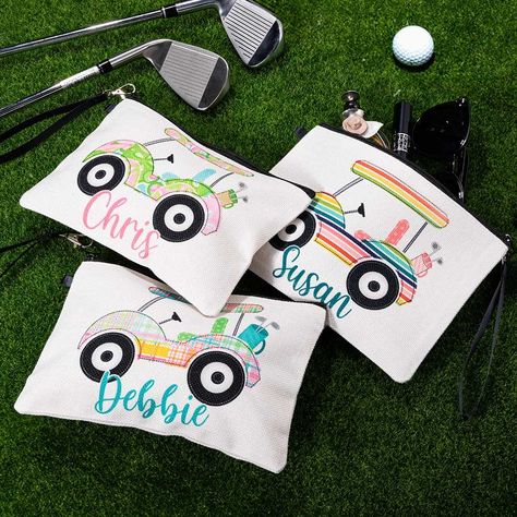 Golf Gifts For Women Ideas, Golf Centerpieces, Essential Aesthetic, Carrie Necklace, Photo Charm Bracelet, Golf Accessories Ladies, Sports Lover Gifts, Personalized Cosmetic Bags, Sporty Aesthetic