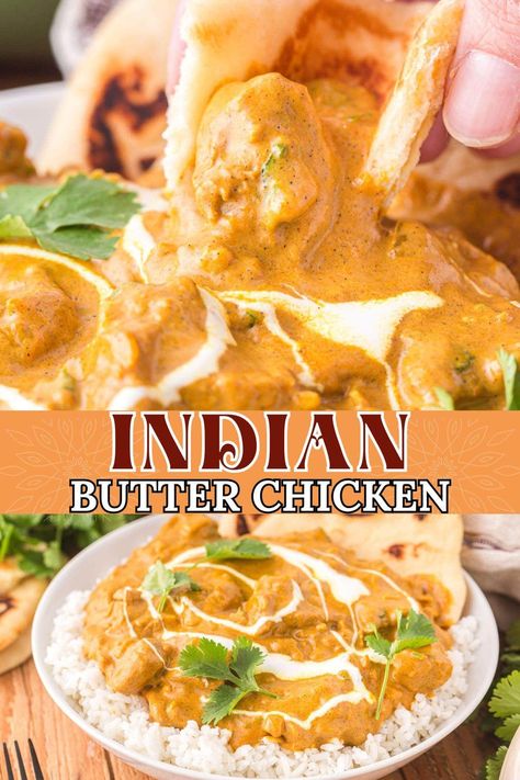 Make restaurant-quality Butter Chicken at home with this easy stovetop recipe! Tender marinated chicken is simmered in a rich, creamy tomato sauce infused with aromatic spices and a touch of butter. Perfect for a flavorful weeknight dinner that comes together in just 30 minutes. Serve with rice or naan for a delicious Indian-inspired meal that will impress everyone at the table! #ButterChicken #IndianRecipes #EasyDinnerIdeas #WeeknightMeals #ComfortFood Butterchicken Indian Recipe, Butterchicken Indian, Butter Chicken Recipe Crockpot, Butter Chicken Recipe Indian, Butter Chicken Sauce, Butterbeer Recipe, Indian Butter Chicken, Naan Recipe, Stove Top Recipes