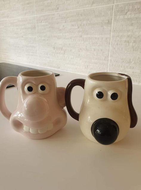 3d Coffee Cup, Novelty Gifts For Men, 3d Coffee, Wallace And Gromit, Men Coffee, Half Moon Bay, Mugs For Men, Cup Tea, Funny Mugs