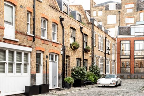 London Mews House, London Real Estate, Buying Home, Home London, Modern Townhouse, Mews House, Georgian Architecture, Three Bedroom House, London Architecture