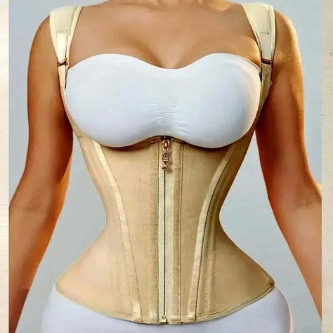 🔥Get ready to transform your waistline with our Women Double Compression Waist Trainer Vest! 🙌 This corset features adjustable zipper and hook-eyes for a perfect fit, while providing maximum compression for a flat belly and hourglass figure. 💪 Say goodbye to love handles and hello to your dream body! 💃 Don't wait any longer, get yours now! 💕 #waisttrainer #bodyshaper #fajas #hourglassfigure #confidence #fitness #transformation #summerbody #beauty #selflove Waist Trainer Outfit, Body Shaping Corset, Vest Corset, Waist Trainer Vest, Corset Training, Full Body Shaper, Corset Boning, Corset Shapewear, Body Shapewear