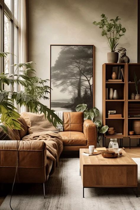 Earthy Living Room, Living Room Trends, Design Apartment, Ideas Living Room, Decoration Inspiration, Design Living Room, Living Room Inspo, A Living Room, Ideas Living