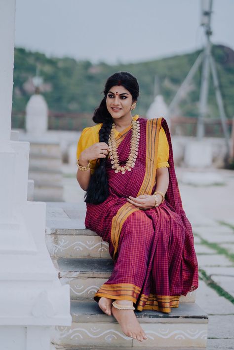 South Indian Maternity Photoshoot, Maternity Photography Saree Poses, Traditional Pregnancy Photoshoot, Traditional Maternity Photoshoot, Traditional Maternity Shoot, Baby Shower Photography Poses, Indian Maternity Photos, Maternity Gown Photography, Indian Maternity