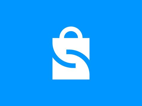 Letter S, shopping bag, arms wrapped around | Sonnon logo opt #1 by Hristijan Eftimov on Dribbble Shopping Mall Logo Design, Shopping Bag Icon Logo, Logo Bag Design, Store Logo Design Ideas, Feedback Instagram, Shopping Logo Design, Shop Logo Ideas, Shopping Bag Logo, Mall Logo