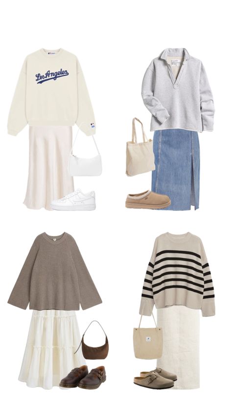 Modesty Outfits For Church, Christian Conference Outfit, Christian Girl Outfits For School, Christian College Outfits, Christian School Outfits, Apostolic Outfits Casual, Pentecostal Winter Outfits, Modest Comfy Outfits, College Outfits Modest