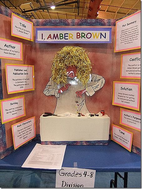 Amber Brown reading fair project board Reading Fair Boards Ideas, Reading Fair Projects, Owl Diaries, Homework Tips, Science Fair Projects Boards, Reading Fair, Family Literacy Night, Family Literacy, Reading Projects