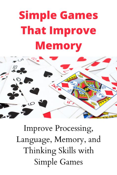 Using Games to Improve Memory and Learning | Homeschooling with Dyslexia Memory Games For Seniors, Games To Improve Memory, Cognitive Exercises, Memory Exercises, Memory Activities, Cognitive Activities, Executive Functioning Skills, Memory Games For Kids, Working Memory