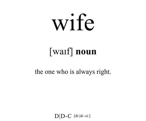 Funny Quotes On Husband, Husband Wife Funny Quotes, Wife Meaning, Husband And Wife Aesthetic, Wife Definition, Marriage Definition, Husband Definition, Husband And Wife Quotes, Funny Wife Quotes