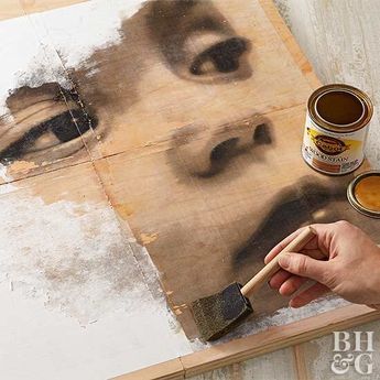 Ways To Use Barnwood, Popular Crafts To Make And Sell, Canvas Photo Transfer, Transfer Techniques, Diy Canvas Photo, Photo Transfer To Wood, Diy Canvas Art Easy, Wood Transfer, Photo Transfer