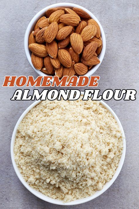 almond flour How To Use Almond Flour Recipes For, Baking Almond Flour, How To Make Almond Flour, Homemade Pasta With Almond Flour, Diy Almond Flour, Making Almond Flour, Health Benefits Of Almonds, Almond Paste Recipes, Make Almond Flour