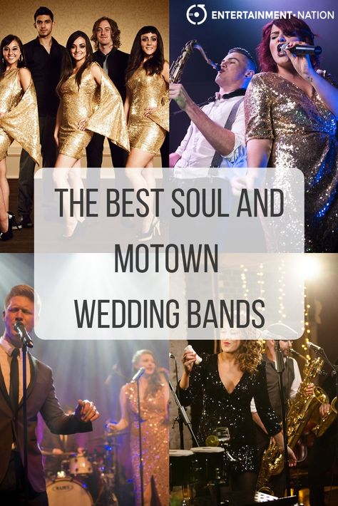 The best soul and Motown bands for your wedding reception! Hire your live wedding entertainment today with Entertainment Nation. #weddingentertainment #soul #motown #weddingplanning #weddinginspiration #weddingreception Motown Wedding, Creative Wedding Ideas, Wedding Entertainment, Party Entertainment, Intimate Weddings, Small Wedding, Intimate Wedding, Corporate Events, Wedding Reception