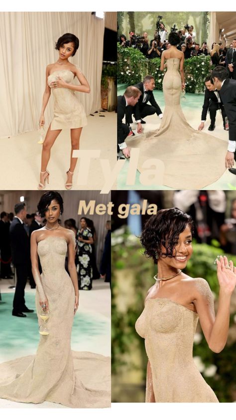 Tyla outfit met gala 2034 Disney Princess Fashion, Coachella Outfit, Really Cute Outfits, Cute Dresses, High Fashion, Lily, Cute Outfits, Celebrities, Outfit Inspo