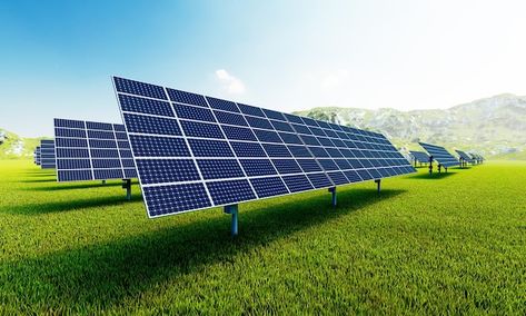 Solar power station with solar panels fo... | Premium Photo #Freepik #photo #solar-farm #solar-background #solar-plant #solar-cell Solar Background, Hydro Energy, Solar Pannels, Solar Power Station, Renewable Energy Sources, Renewable Energy Resources, Juniper Green, Sunday Wishes, Solar Energy Projects