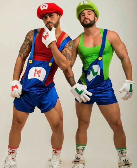 Luigi Halloween Costume, Mario Halloween Costumes, Luigi Costume, Mario Costume, Mens Halloween Costumes, Mario And Luigi, Mens Costumes, Super Mario, Mario