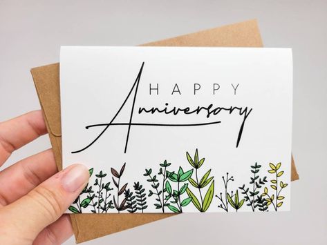 Cricut Anniversary Card, Anniversary Cards For Couple, Diy Anniversary Cards, Anniversary Diy, Happy Anniversary Card, Anniversary Cards Handmade, Happy Anniversary Cards, Anniversary Greeting Cards, Anniversary Greetings