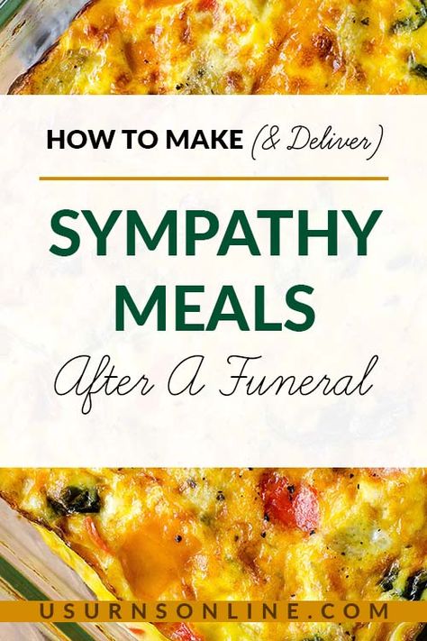 Meal Ideas For A Crowd Dinners, Foods For Funerals Families, Casserole For Funeral Comfort Foods, Funeral Dinners Ideas, Food To Bring For A Funeral, Recipes For A Funeral, Freezer Meals For Funeral, Grievance Food, Funeral Casserole Recipes Comfort Foods