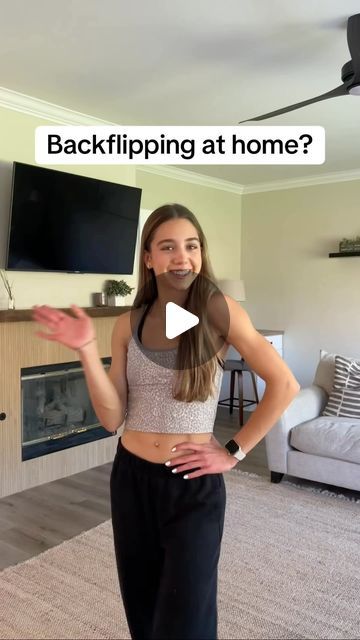 Rylie Shaw on Instagram: "flipping on the bed is what I used to do for fun but it’s actually a pretty good drill too 😆  . #gymnastics #gymnast #cheer #cheerleader #flips #backflip #tutorial #backtuck #advice" How To Do A Backflip On The Ground, How To Do A Backflip On A Trampoline, How To Do A Backflip For Beginners, Gymnastics Skills For Beginners, How To Do A Front Flip, How To Do Gymnastics Tricks, Back Flip Tutorial, Cool Gymnastics Tricks Easy, How To Do A Backflip