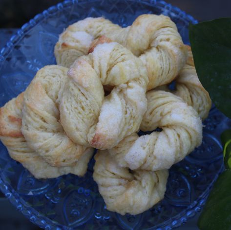 Swedish Sour Cream Twists – For the Love of Butter Sour Cream Pastry, Norwegian Food, How To Make Snow, Christmas Sweets, Whole Eggs, Classic Holiday, Pastry Recipes, Dry Yeast, Classic Food