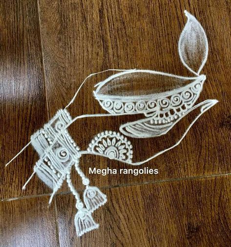 Rupchodas Rangoli, Radam Rangoli Designs, Nutan Varshabhinandan Rangoli, Rangoli Designs Deepavali, Kalichodas Rangoli, Narakchaturdashi Rangoli, Rangoli Free Hand Designs, Agiyaras Rangoli, Vaghbaras Rangoli