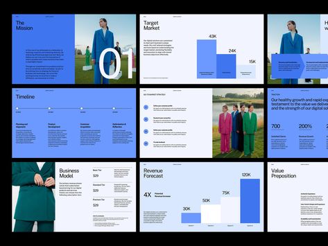 Prista - Pitch Deck Template FREE by Dhika Supangestu on Dribbble Presentation Deck Layout, Pitch Deck Design Inspiration, Slide Deck Design, Presentation Design Inspiration, Agenda Slide, Brand Deck, Pitch Deck Design, Presentation Template Design, Slideshow Design