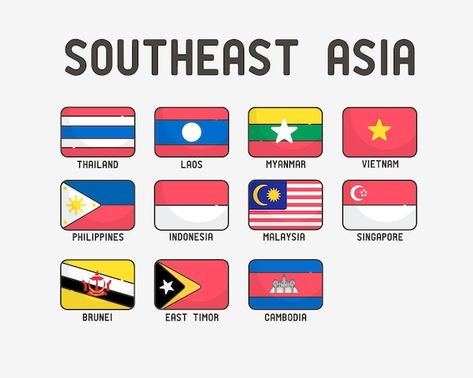 Asia Flags, Flag Of Europe, East Timor, Wallpaper Patterns, Phone Wallpaper Patterns, Southeast Asia, Boyfriend Pictures, Laos, Premium Vector