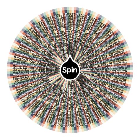 Phobia Wheel | Spin the Wheel - Random Picker All Tommorow, Things To Do When I Am Bored, Wheel Of Questions, Aesthetic Wheel Spinner, How To Fly, Oc Things To Do, Spin The Wheel Ideas, Spin The Wheel Oc Challenge, Random Things To Write