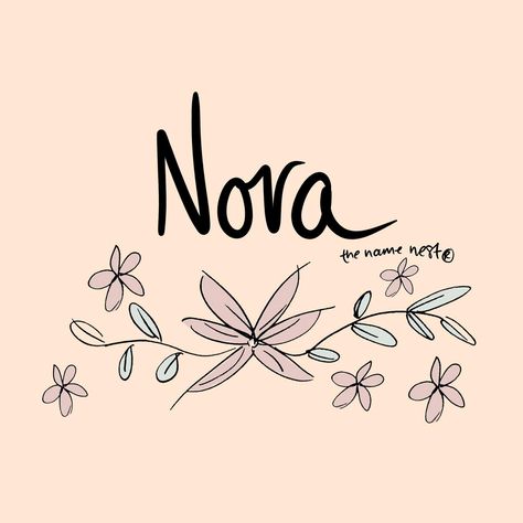 Nora ~ a name that sounded like a warm whisper in spring time, of tiny little daisies and mellow music tunes, she sang sweet songs with a mesmerising voice, and wore boots with her skirts and dresses ✨ original intuitive name meaning and artwork by Tara Sea ©, the name nest®. This name is English in origin and means ‘honor’. I hope to inspire you and that this name, Nora, is one you will love and cherish for a lifetime! #thenamenest Do you have a special Nora or Norah in your life? Tag... Daisy Name Meaning, Nora Core, Sweet Songs, Doodles Drawings, Skirts And Dresses, Cute Doodles Drawings, Family Tattoos, Name Meaning, Names With Meaning