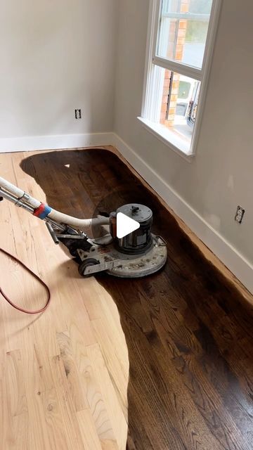 Ricardo’s floors! on Instagram: "Dark walnut #ricardofloors #reel" Dark Walnut On Red Oak Floors, Dark Floor Interior, Dark Walnut Floors, Dark Hardwood Floors, Black Wood Floors, Walnut Flooring, Walnut Wood Floors, Walnut Hardwood Flooring, Wood Floor Colors