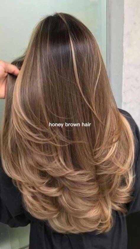 "Elegant Fall Hairstyles Inspired by Narcissa Malfoy" "Back to School with Calico-Inspired Hairdos" Caramel Hair Color Ideas, Honey Brown Hair Color, Narcissa Malfoy, Rambut Brunette, Summer Magic, Honey Brown Hair, Brown Hair Inspo, Fall Hairstyles, Hair Color Caramel