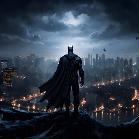 Wallpaper batman, iconic hero of gotham, cityscape desktop wallpaper, hd image, picture, background, 68abae | wallpapersmug Dark Knight Wallpaper, Batman Backgrounds, Desktop Wallpaper 1920x1080, 4k Desktop Wallpapers, Batman Comic Wallpaper, Pc Desktop Wallpaper, Hd Wallpapers For Laptop, Hd Dark Wallpapers, 4k Wallpapers For Pc