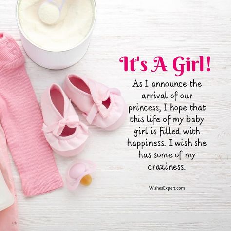 Unique Baby Girl Announcement Quotes Gender Reveal Quotes Girl, Can’t Wait To Meet You Baby Quotes, Its A Girl Announcement Quotes, Baby Arrival Announcement Quotes, Baby Girl Announcement Quotes, Baby Girl Arrival Announcement, Baby Announcement Quotes, Baby Girl Arrival, Baby Arrival Announcement