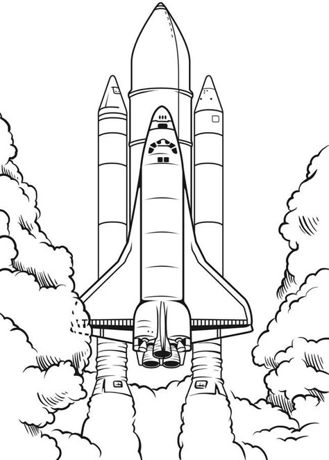 Car Coloring Pages, Airplane Coloring Pages, Train Coloring Pages, Space Coloring Pages, Bd Art, Things That Go, Truck Coloring Pages, Astuces Diy, Dover Publications