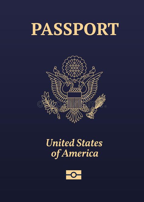 Us Passport Aesthetic, Passport Illustration, United States Passport, Kuwait National Day, Us Passport, Biometric Passport, Excel For Beginners, International Passport, Passport Template