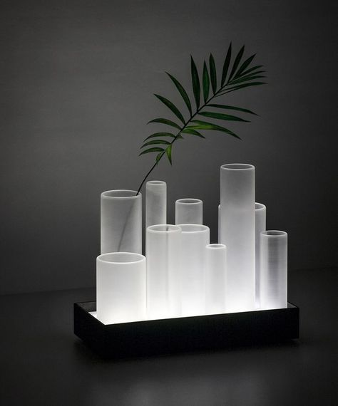 Luminaria Diy, Frosted Lamp, Room Minimalist, Milan Furniture, Verre Design, Bath Room, Bedroom Lamps, Glass Vases, My New Room