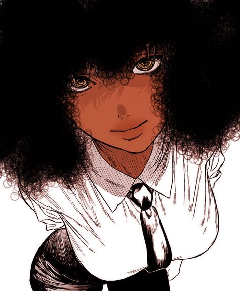 A Black, African American, Deviantart, Hair, Anime, White, Black, Art