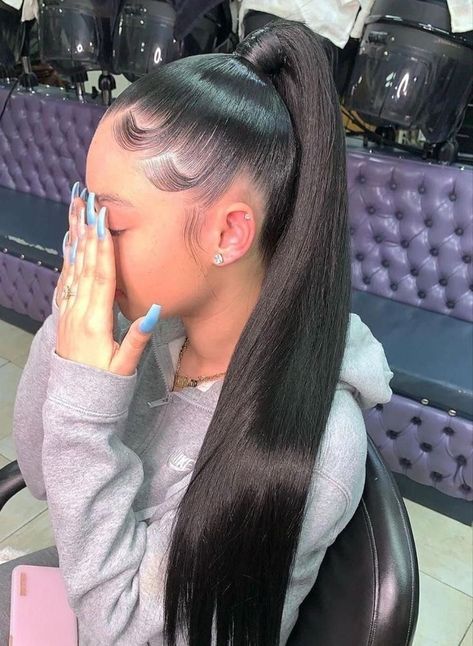 Ponytail Haircut, Long Ponytail Hairstyles, Valentines Hairstyles, Tail Hairstyle, Pony Hairstyles, High Ponytail Hairstyles, Sleek Ponytail Hairstyles, Weave Ponytail Hairstyles, Black Ponytail Hairstyles