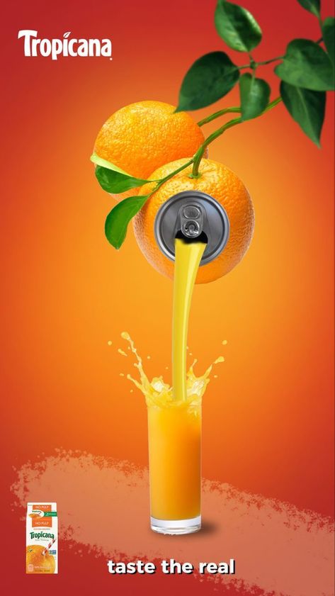 Creative Juice Ads, Drink Ads Design, Food Product Poster Design, Juice Ads Creative, Creative Poster Design Ideas Advertising, Food Advertising Design Creative, Product Advertisement Design Poster, Drink Ads Creative Advertising, Product Poster Design Marketing