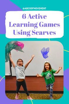 Physical Play Preschool, Phys Ed Games Preschool, Pre K Movement Games, Preschool Songs With Scarves, Music And Movement With Scarves, Dance Games For Preschoolers, Pe Games For Kindergarten Physical Activities, Scarf Movement Activities, Prek Physical Education Activities