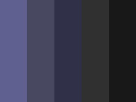 Raven Color, Flat Color Palette, Dark Color Palette, Create Color Palette, Black Color Palette, Color Palette Challenge, Color Schemes Colour Palettes, Color Vibe, Grey Color Palette