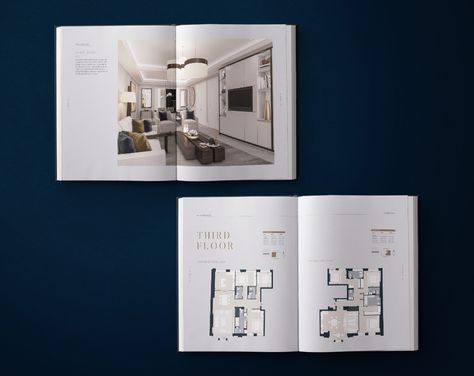 Architecture Brochures, Property Branding, Luxury Brochure, Property Brochures, 포트폴리오 레이아웃, Architecture Portfolio Design, Real Estates Design, Portfolio Design Layout, London Architecture