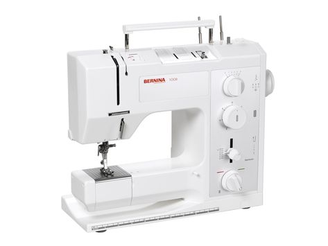 The BERNINA 1008 offers 17 different stitches, including a buttonhole and two decorative stitches. Thanks to this, and the ability to vary stitch length and width, you’ll be able to accomplish all your sewing tasks reliably and precisely. Using a mechanical machine helps you develop an unmistakeable sixth sense for sewing, as you control all the sewing variables – all of which makes the straightforward, easy-to-handle, versatile BERNINA 1008 the perfect foundation for expanding your skills Sewing Machine Extension Table, Sewing Machine For Sale, Sewing Machine Brands, Computerized Sewing Machine, Bernina Embroidery, Bernina Sewing Machine, Bernina Sewing, Sewing Machine Reviews, Usa Products