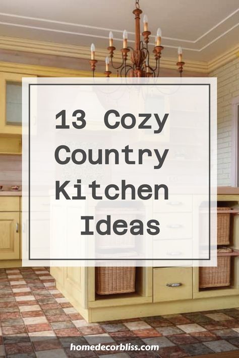 Country Kitchen Country Home Kitchen Ideas, Farmhouse Kitchen Cupboard Ideas, Country Kitchen Counter Decor Ideas, Big Country Kitchen, Modern Country Kitchen Design, Stove Alcove Kitchen, Rustic Kitchen Design Inspiration, Homestead Kitchen Design, Country Rustic Kitchen Ideas